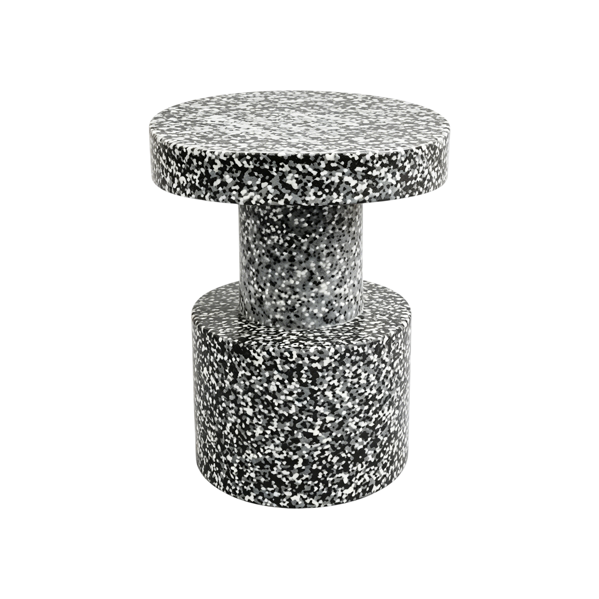 Pixo Outdoor Side Table – Salt & Pepper