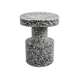 Pixo Outdoor Side Table – Salt & Pepper