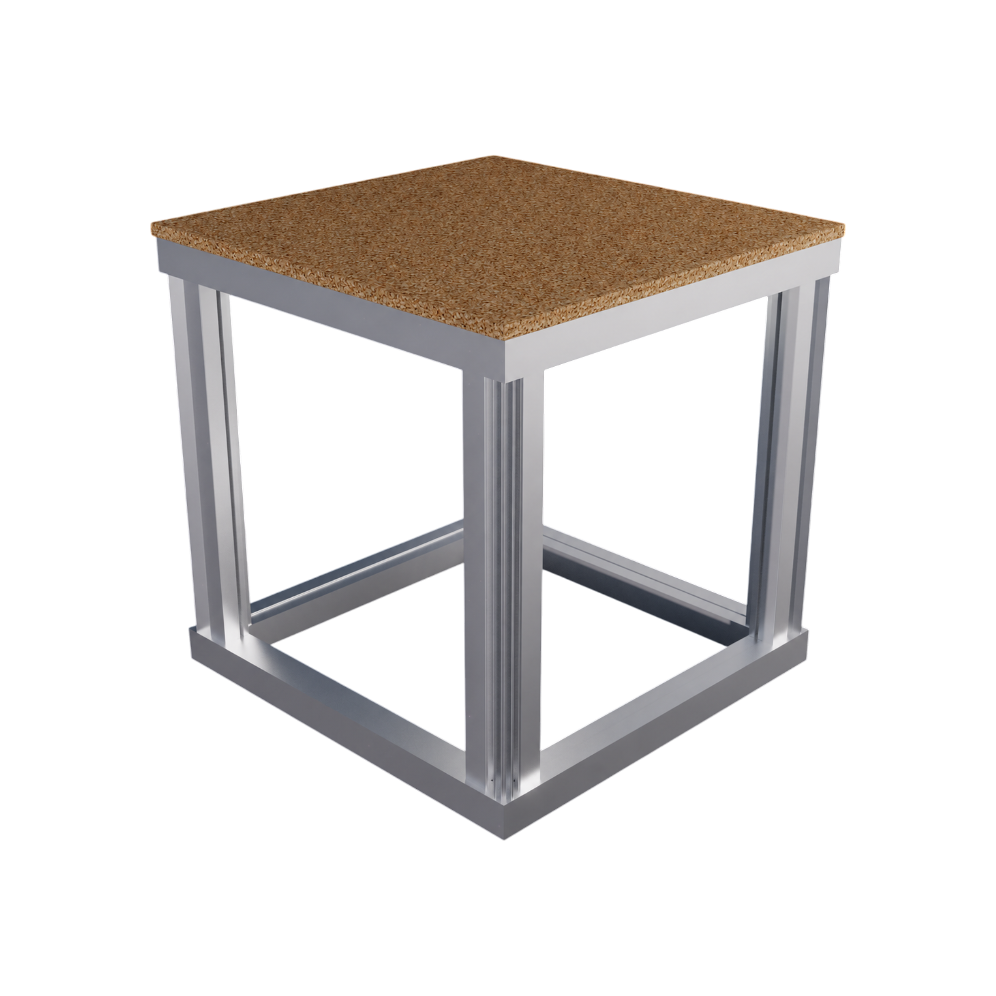 Box Plinth Top 400 (Grano Natural) - Green Loop Global
