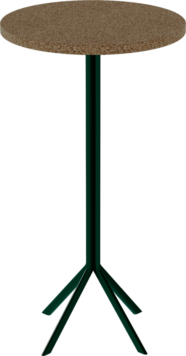 Quadro Bar Table – 60cm Round - Green Loop Global