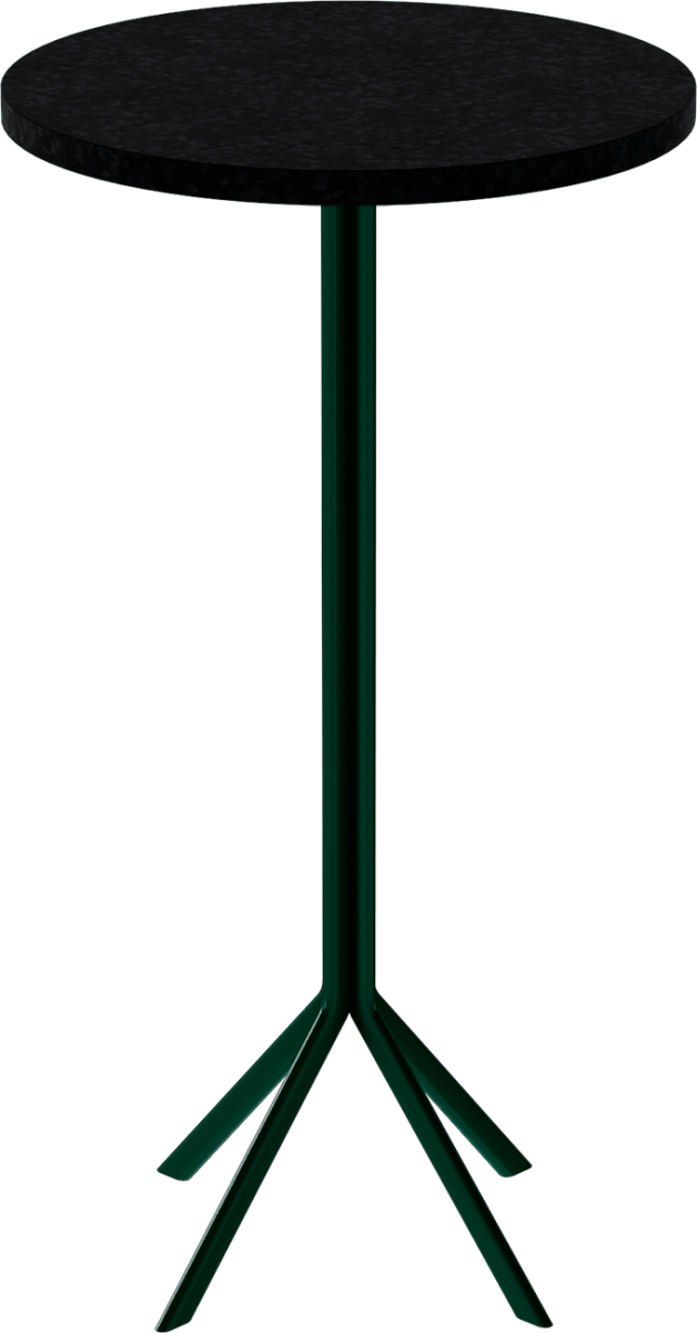 Quadro Bar Table – 60cm Round - Green Loop Global