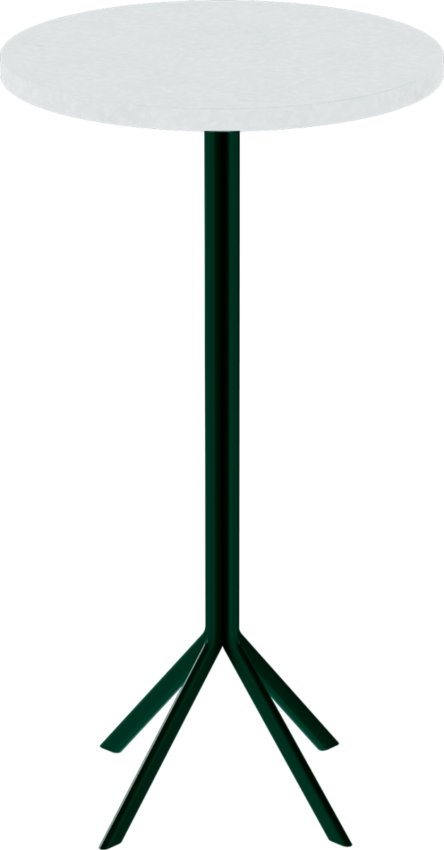 Quadro Bar Table – 60cm Round - Green Loop Global