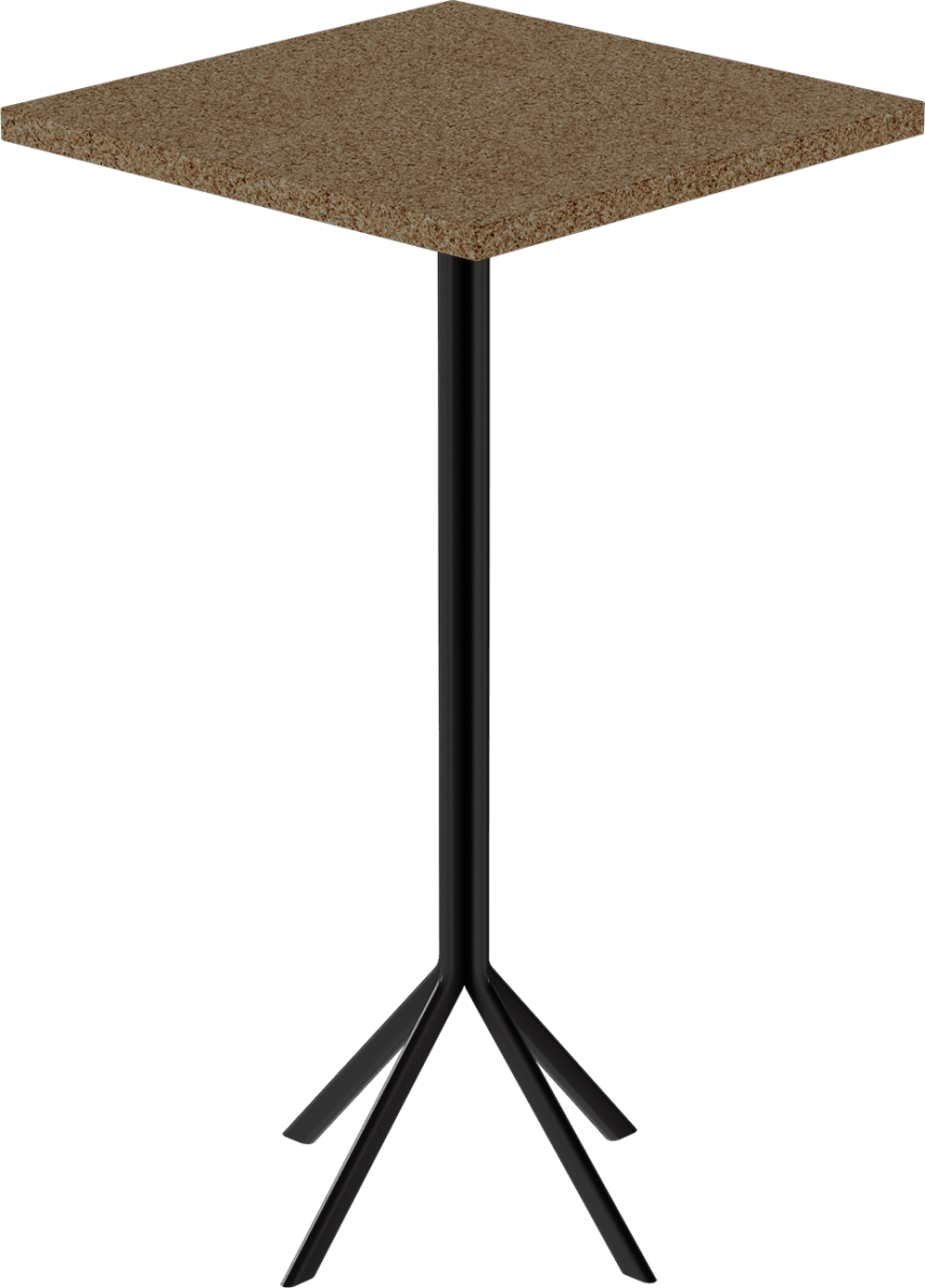 Quadro Bar Table – 60cm Square - Green Loop Global