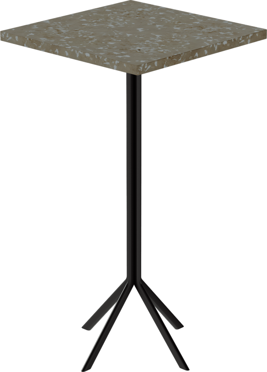 Quadro Bar Table – 60cm Square - Green Loop Global