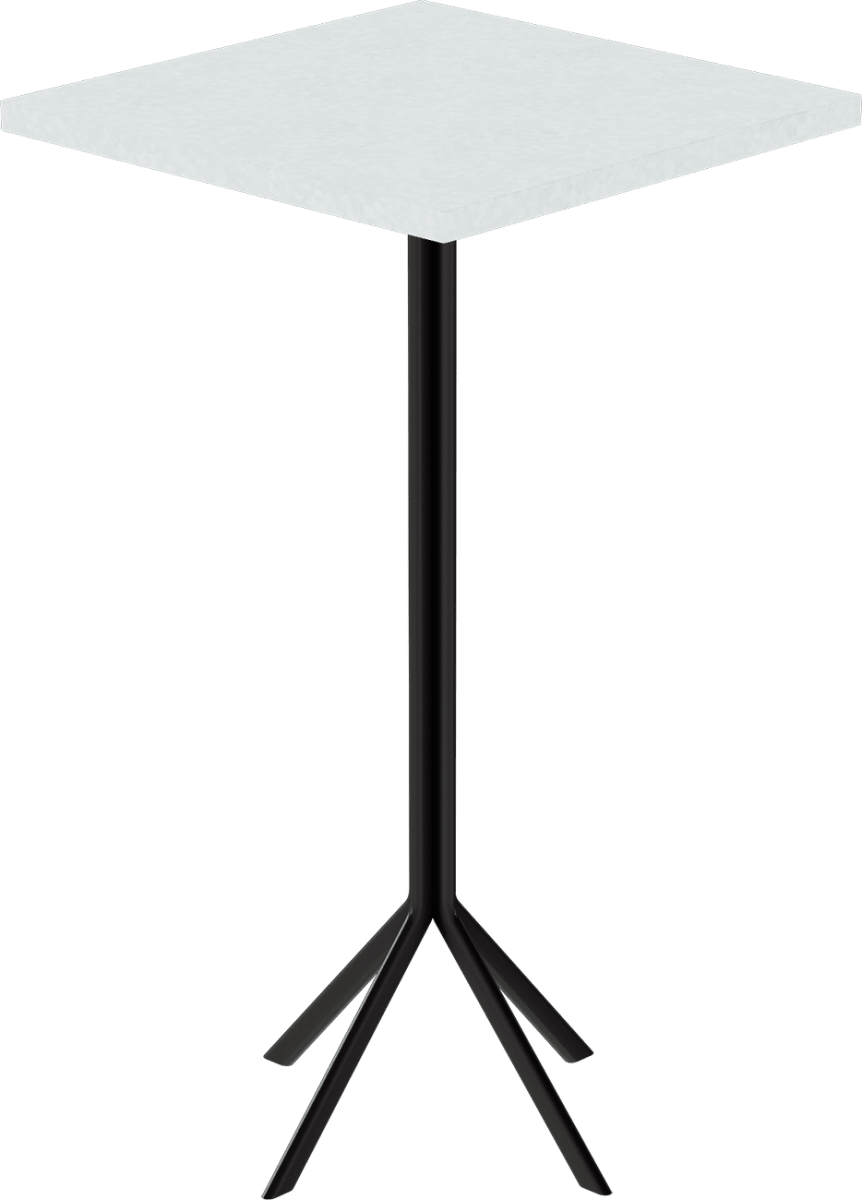 Quadro Bar Table – 60cm Square - Green Loop Global