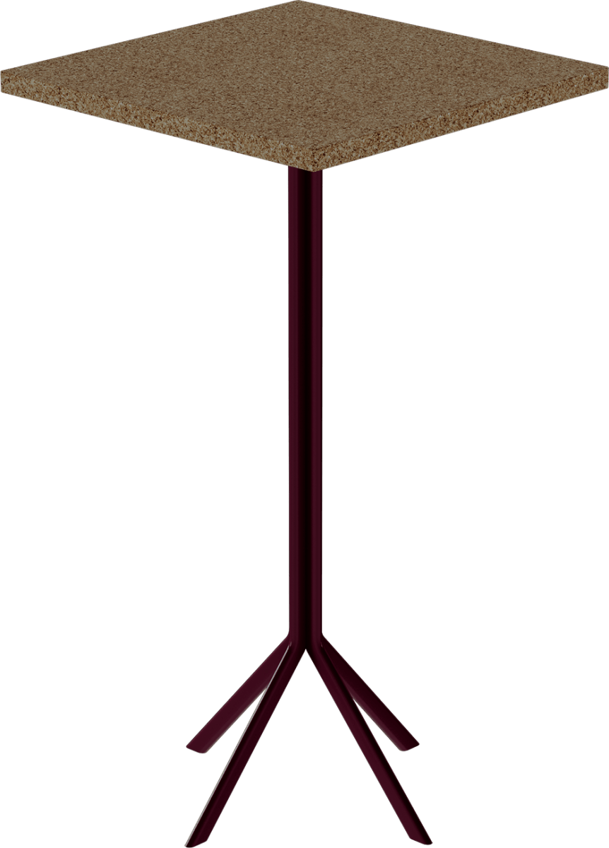 Quadro Bar Table – 60cm Square - Green Loop Global