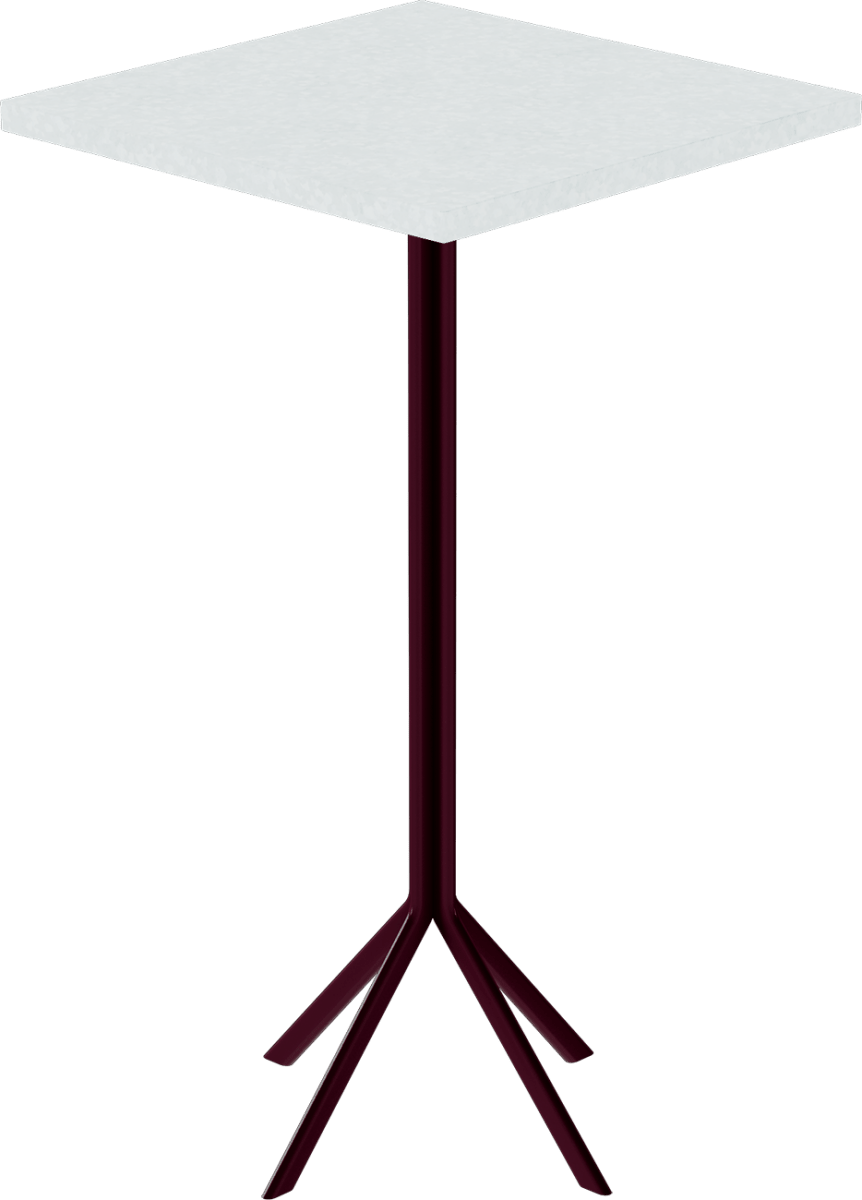 Quadro Bar Table – 60cm Square - Green Loop Global