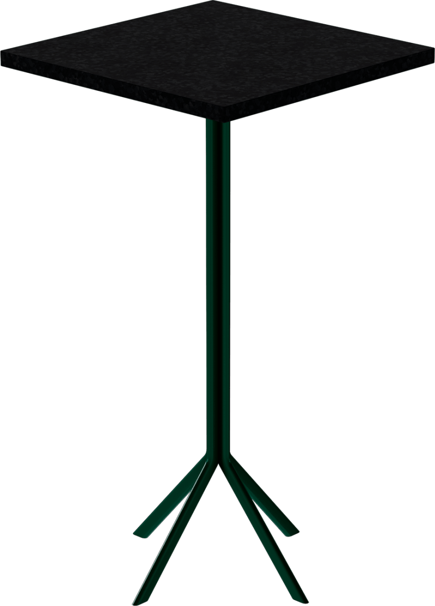 Quadro Bar Table – 60cm Square - Green Loop Global