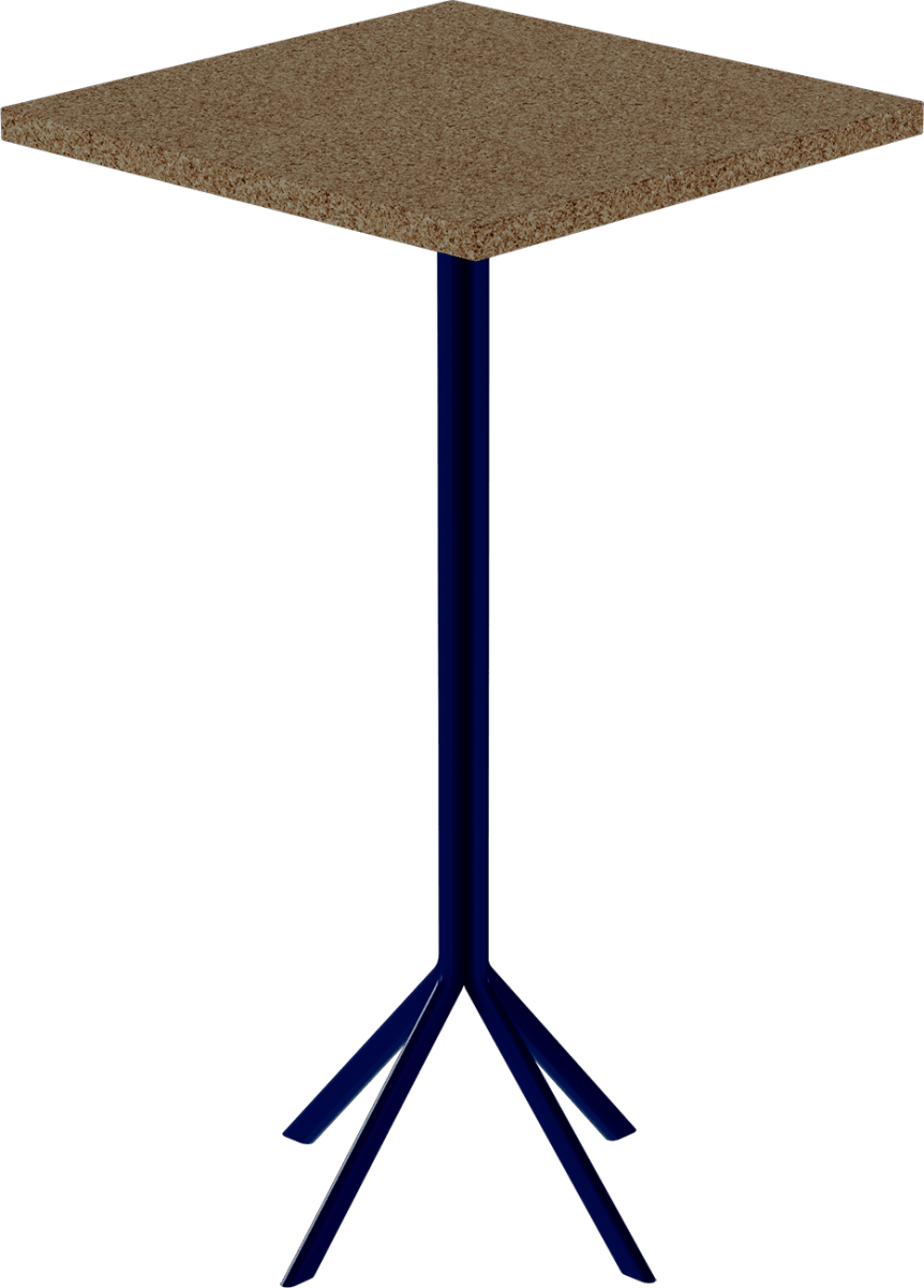 Quadro Bar Table – 60cm Square - Green Loop Global
