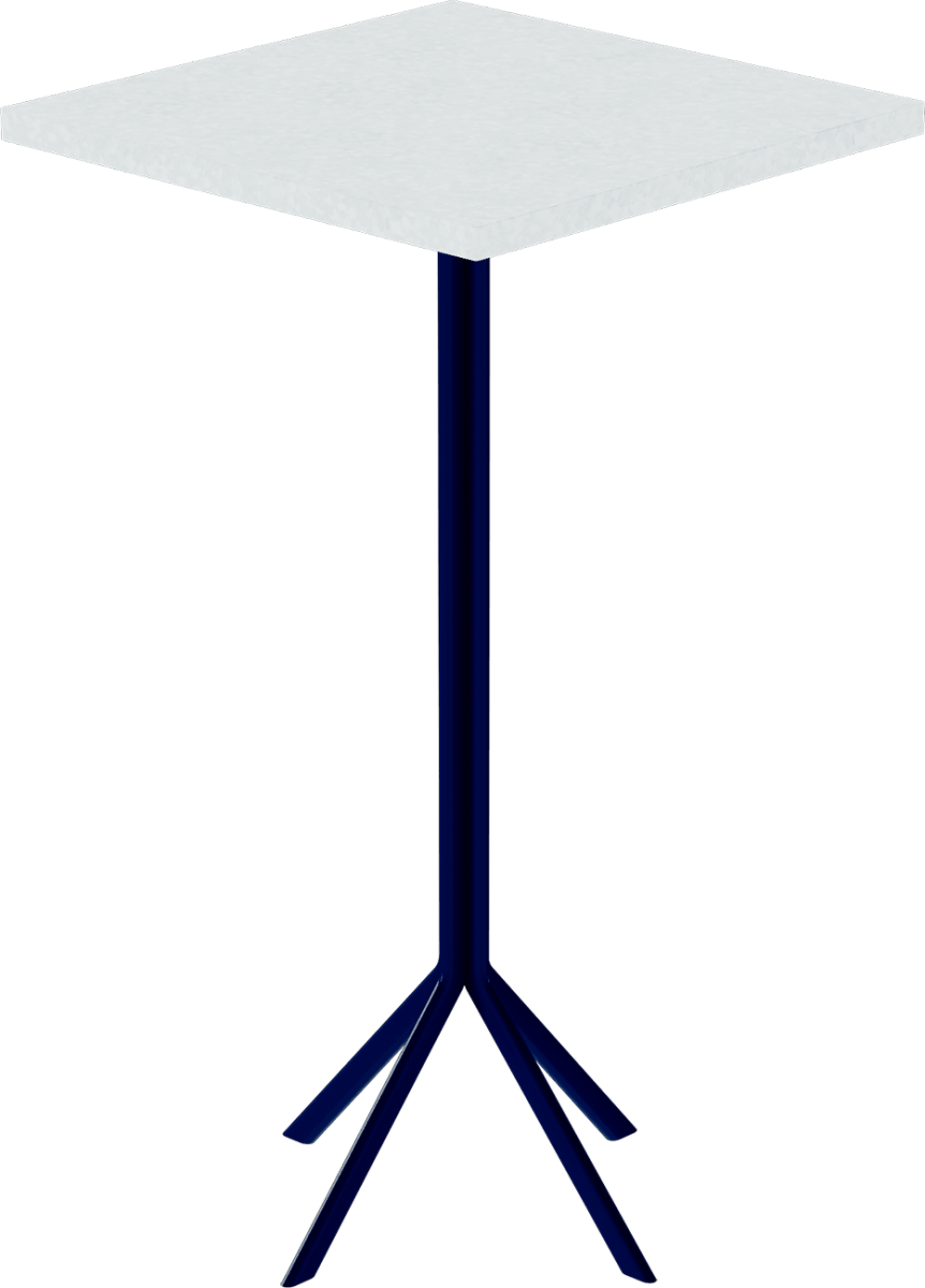 Quadro Bar Table – 60cm Square - Green Loop Global