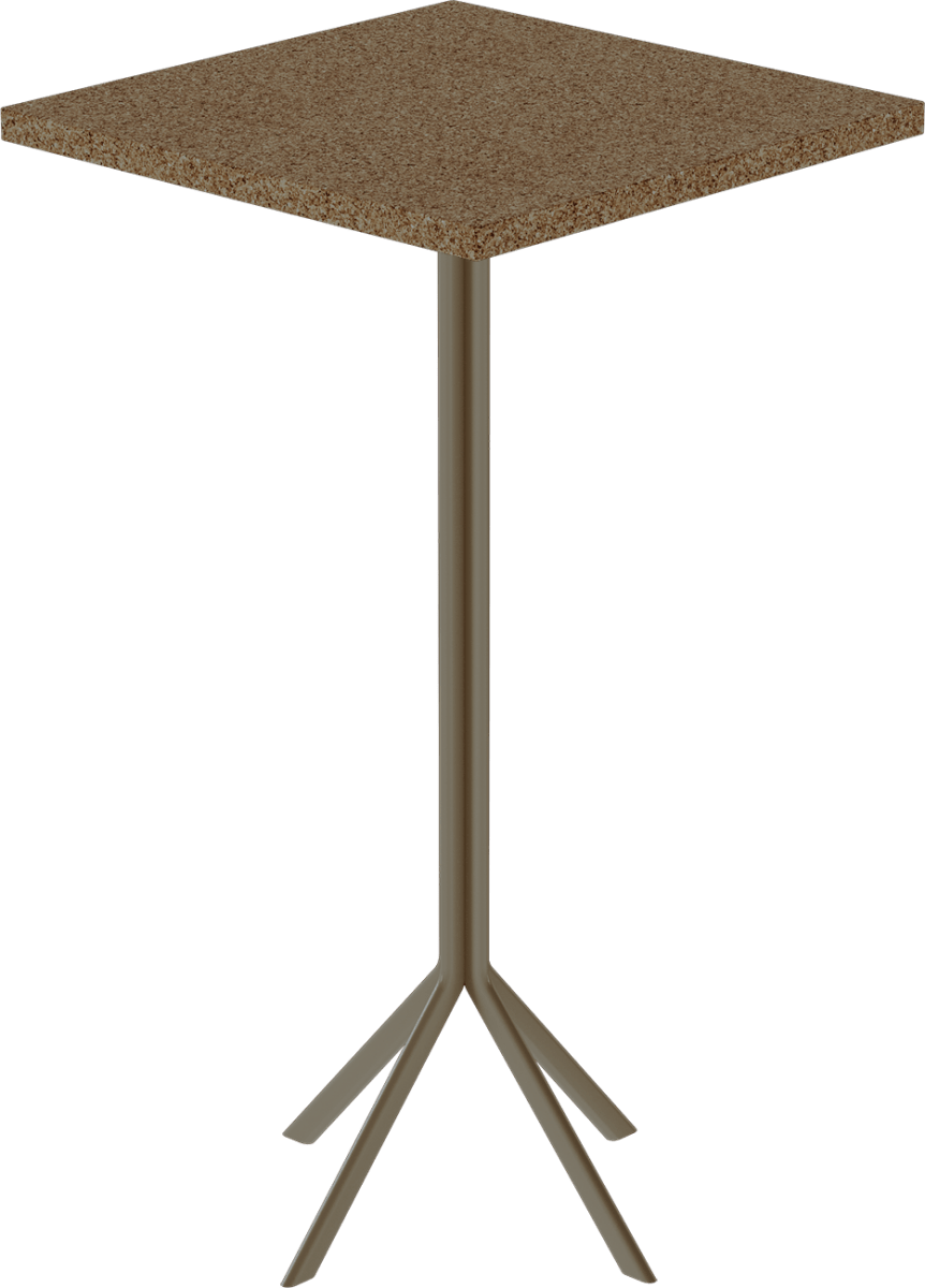 Quadro Bar Table – 60cm Square - Green Loop Global