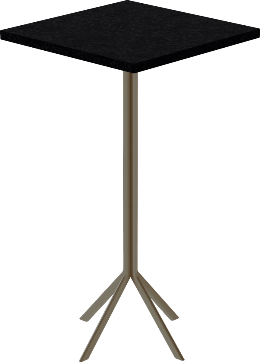 Quadro Bar Table – 60cm Square - Green Loop Global