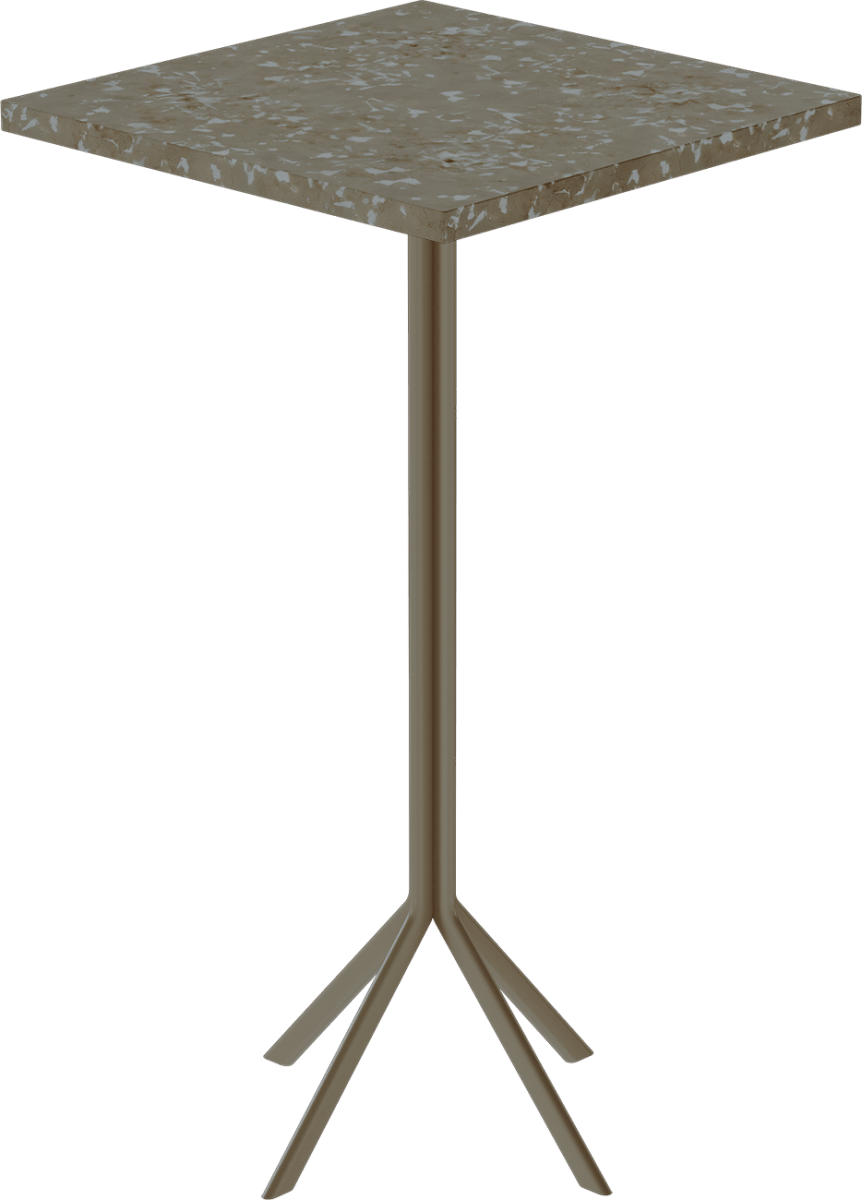 Quadro Bar Table – 60cm Square - Green Loop Global