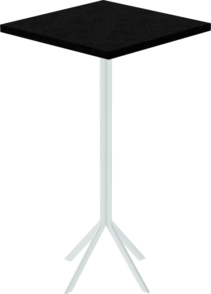 Quadro Bar Table – 60cm Square - Green Loop Global