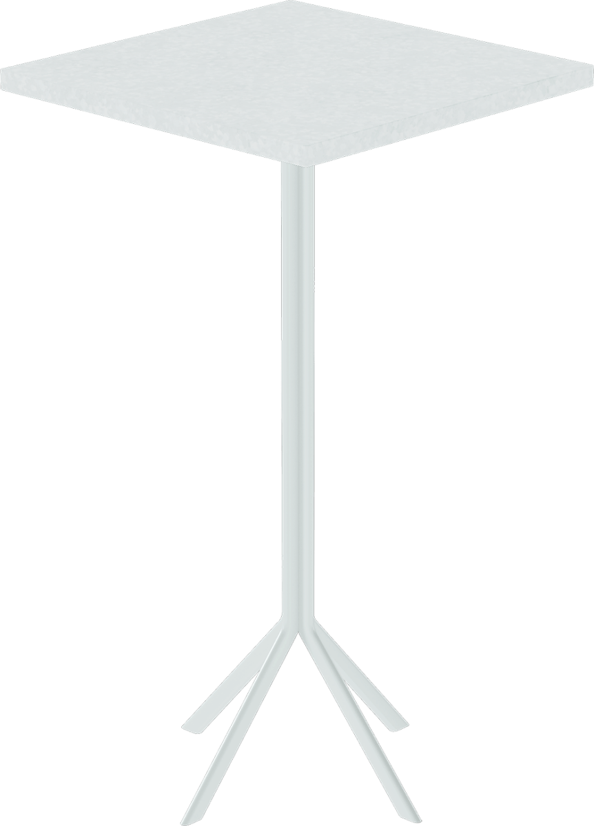 Quadro Bar Table – 60cm Square - Green Loop Global