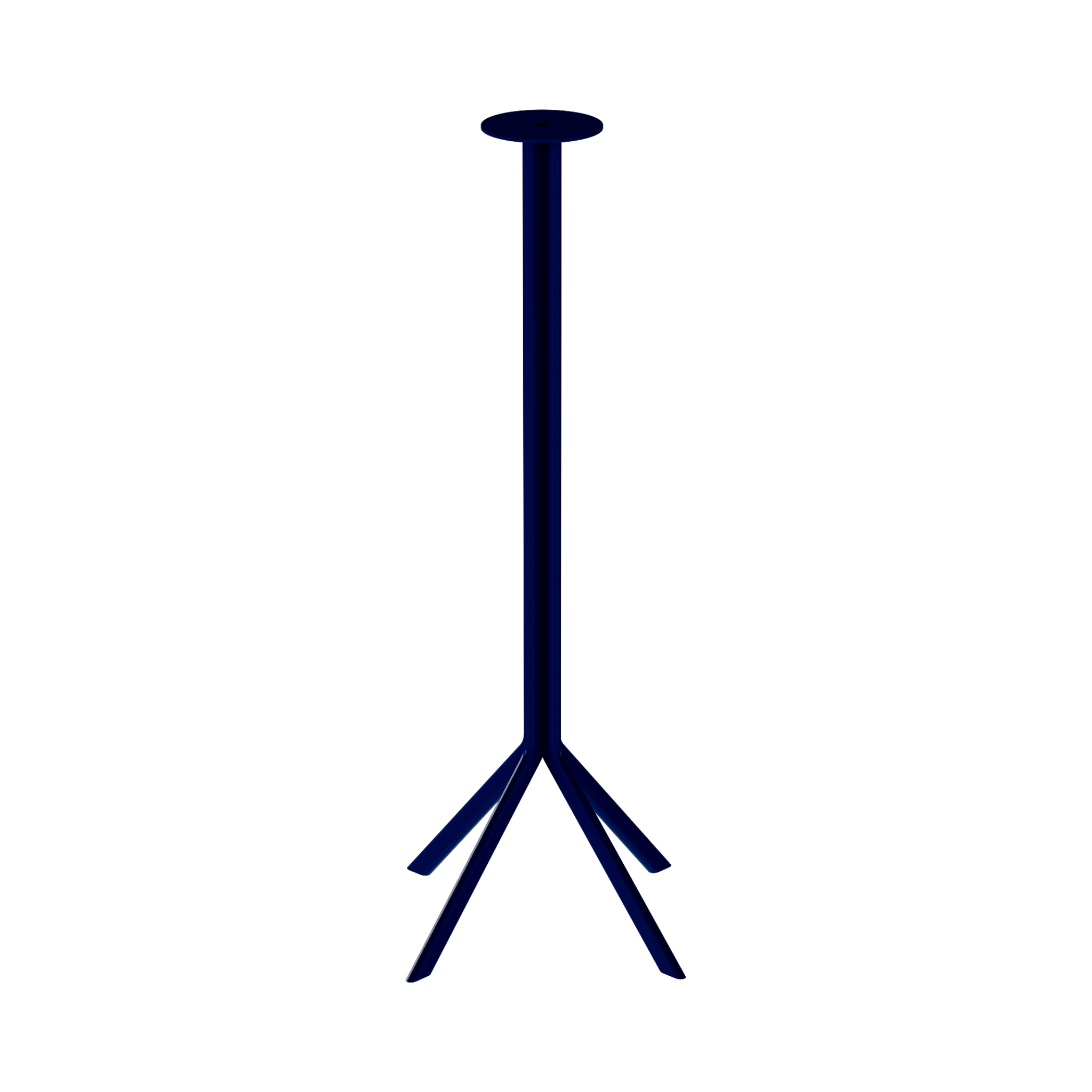 Quadro Bar Table Base – Blue