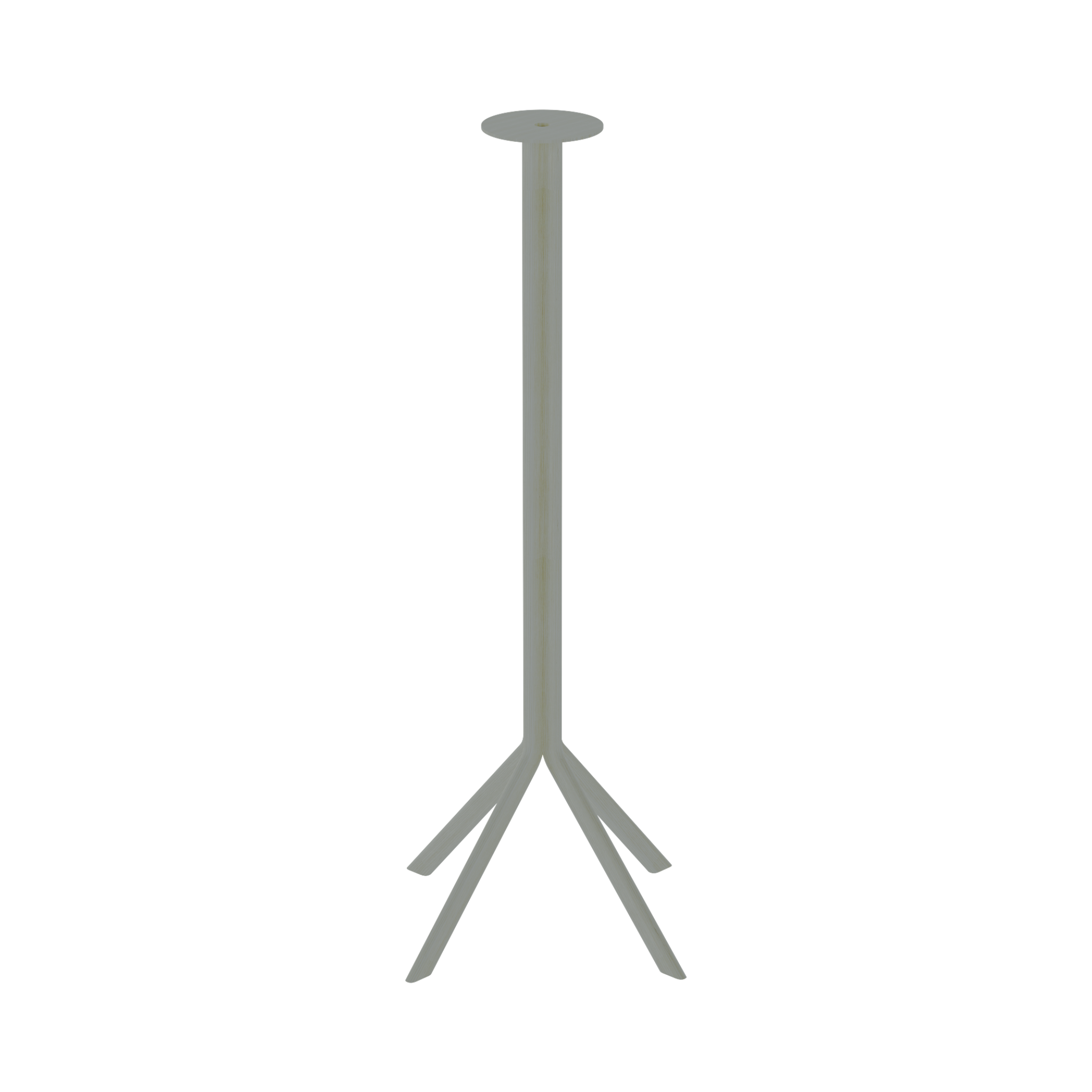 Quadro Bar Table Base – Natural Oak