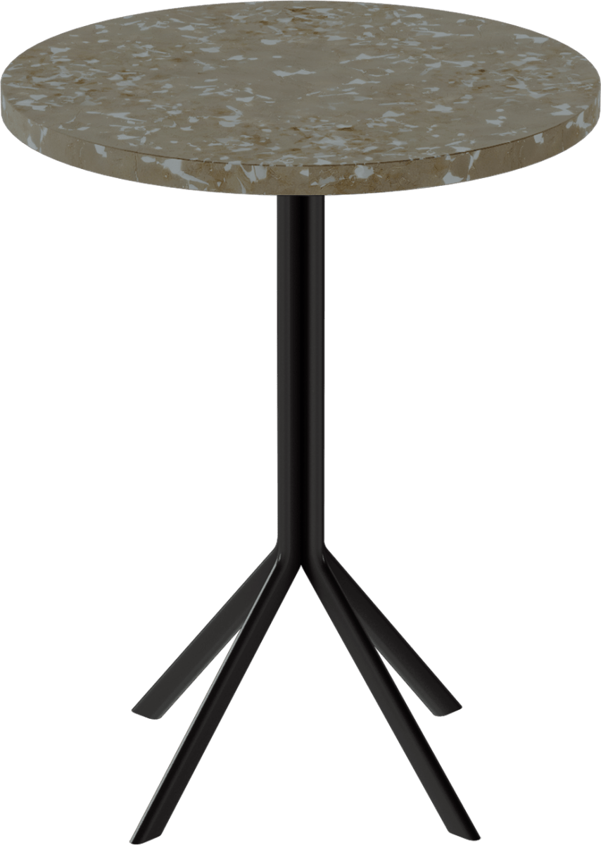 Quadro Cafe Table – 60cm Round - Green Loop Global