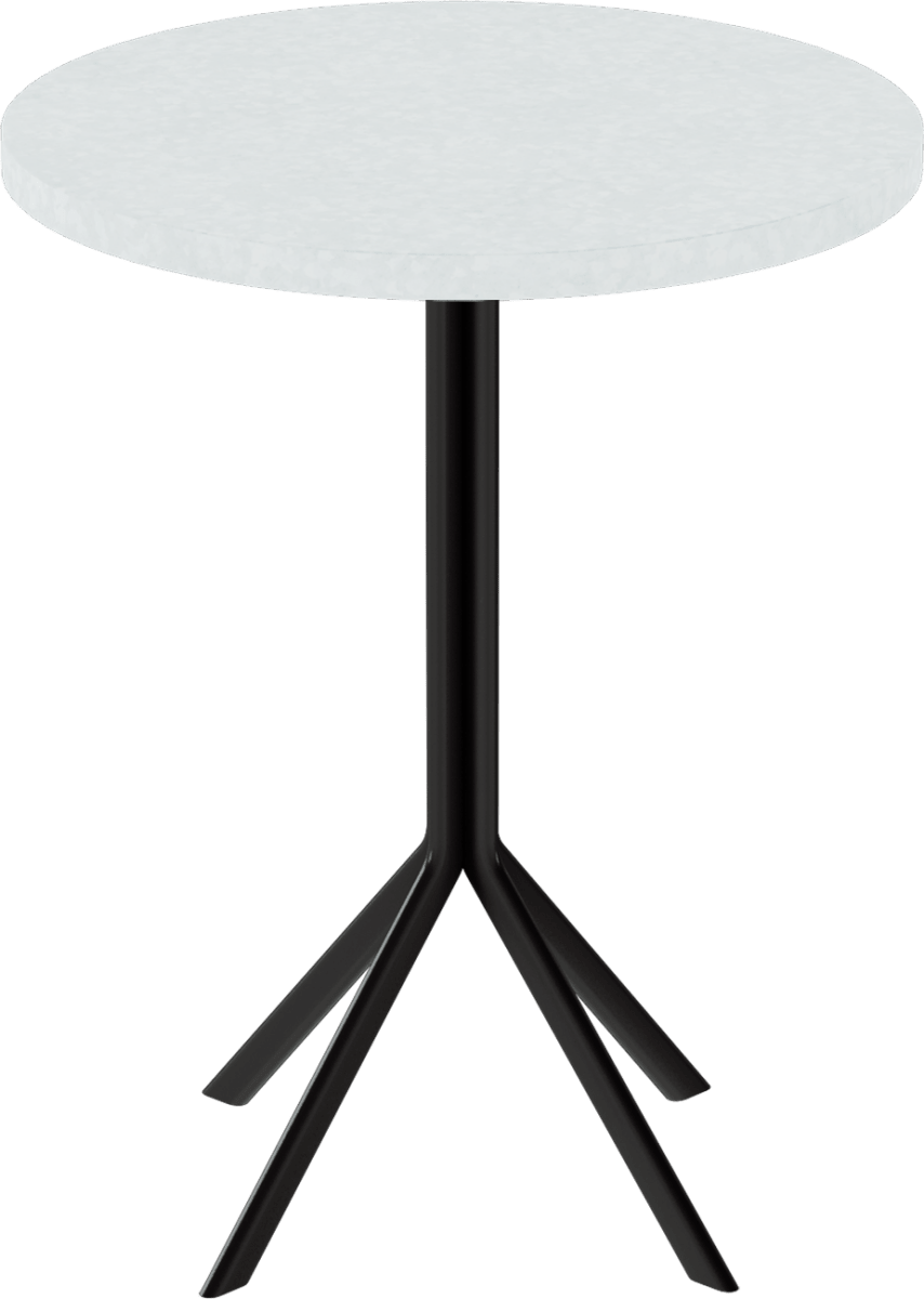 Quadro Cafe Table – 60cm Round - Green Loop Global