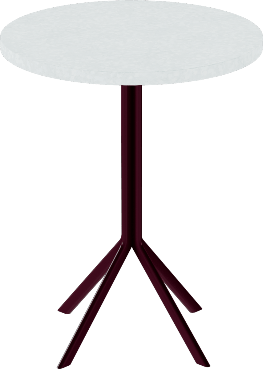 Quadro Cafe Table – 60cm Round - Green Loop Global