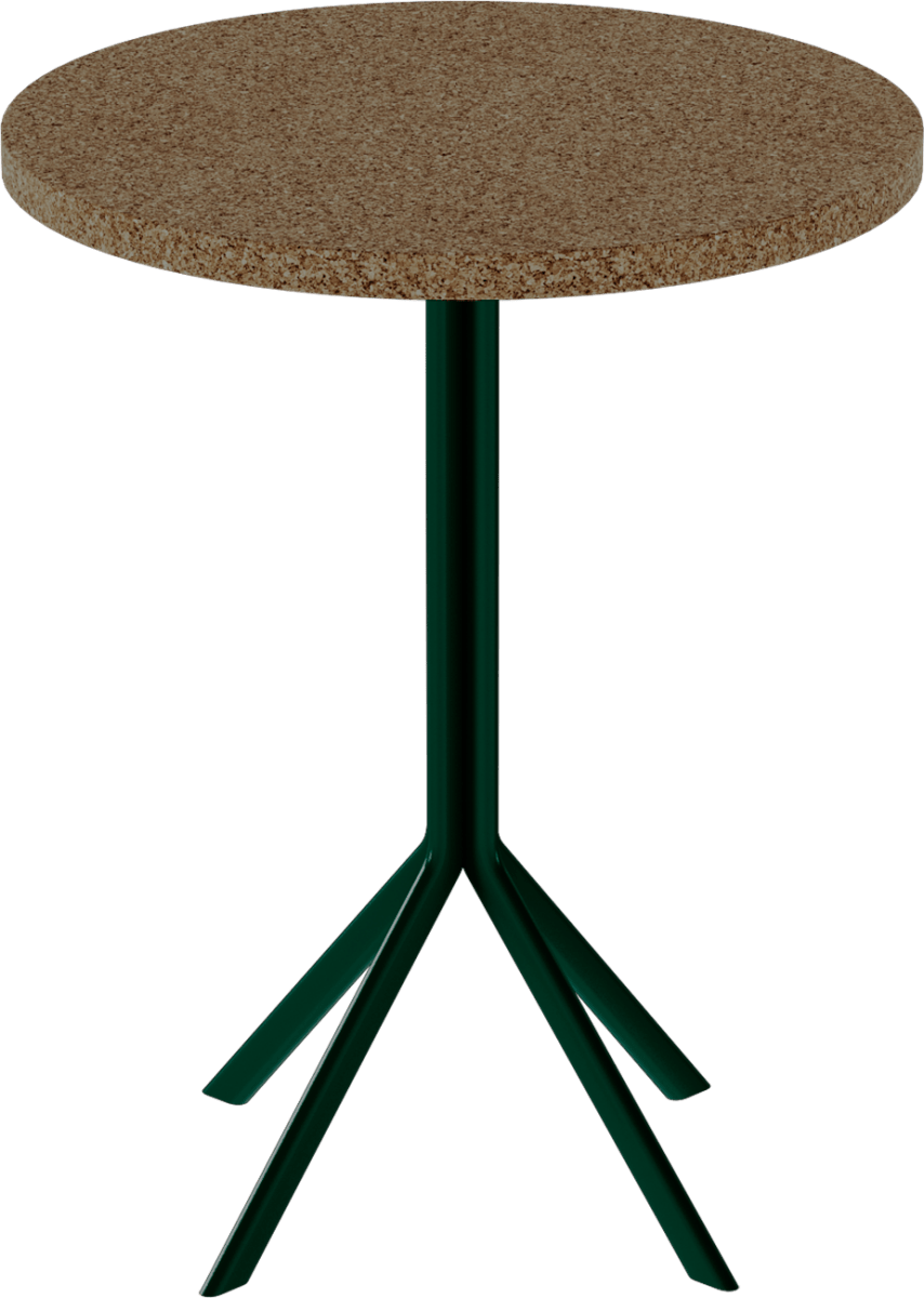 Quadro Cafe Table – 60cm Round - Green Loop Global