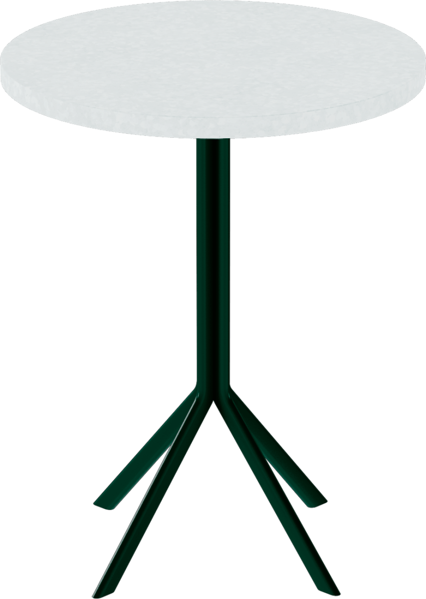 Quadro Cafe Table – 60cm Round - Green Loop Global