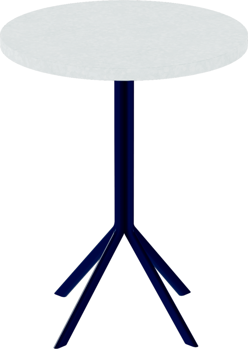 Quadro Cafe Table – 60cm Round - Green Loop Global