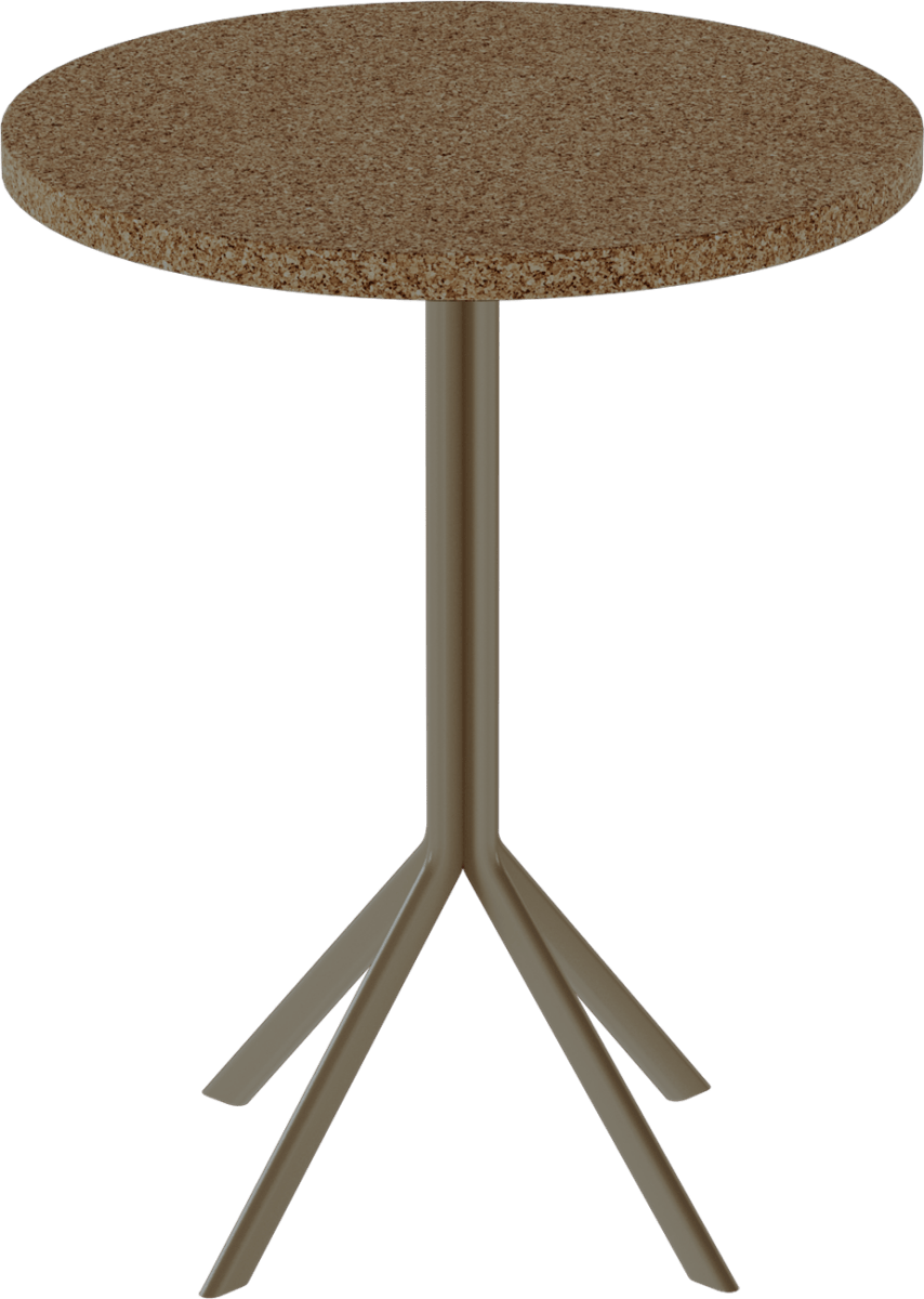 Quadro Cafe Table – 60cm Round - Green Loop Global