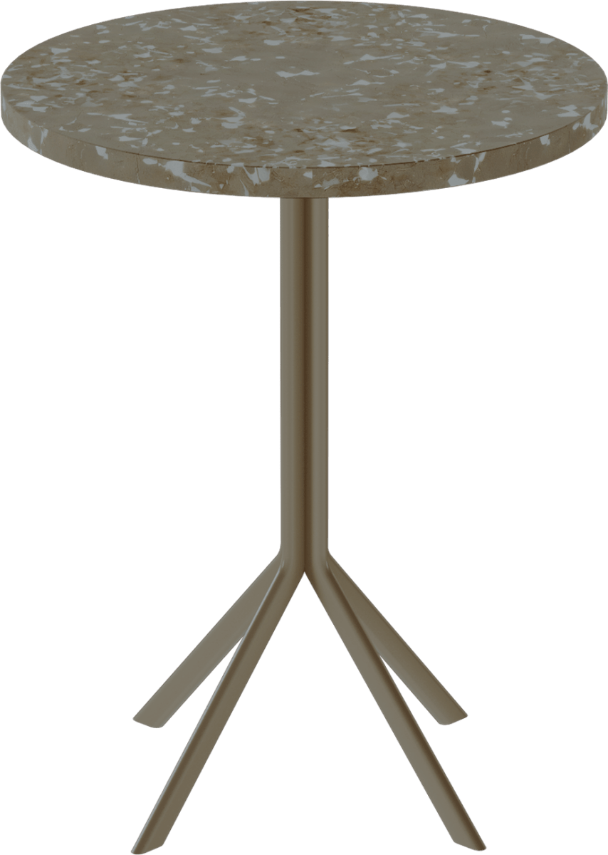 Quadro Cafe Table – 60cm Round - Green Loop Global