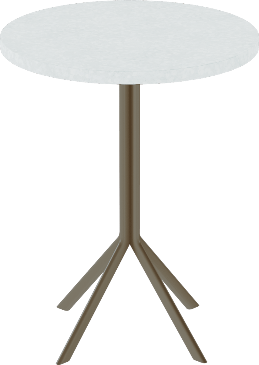 Quadro Cafe Table – 60cm Round - Green Loop Global