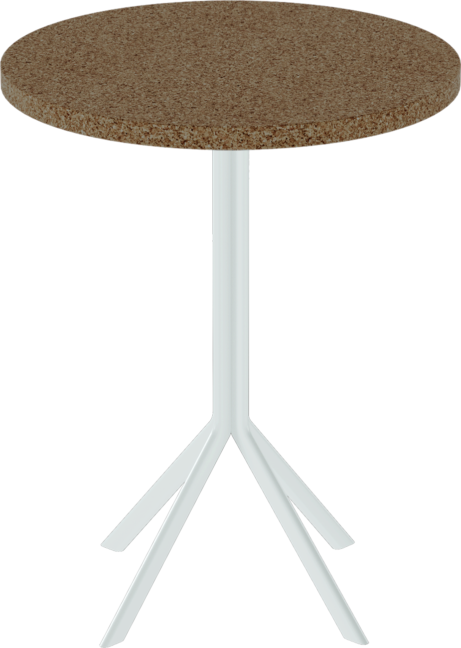 Quadro Cafe Table – 60cm Round - Green Loop Global furniture