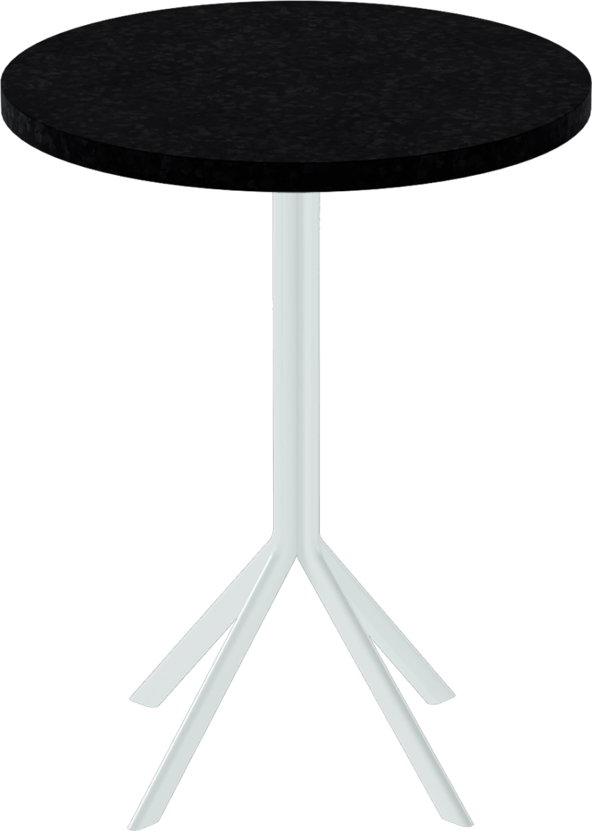 Quadro Cafe Table – 60cm Round - Green Loop Global