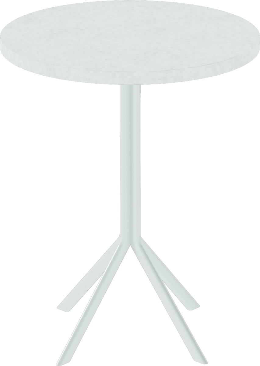 Quadro Cafe Table – 60cm Round - Green Loop Global