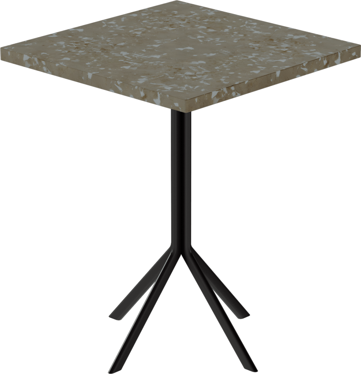 Quadro Cafe Table – 60cm Square - Green Loop Global