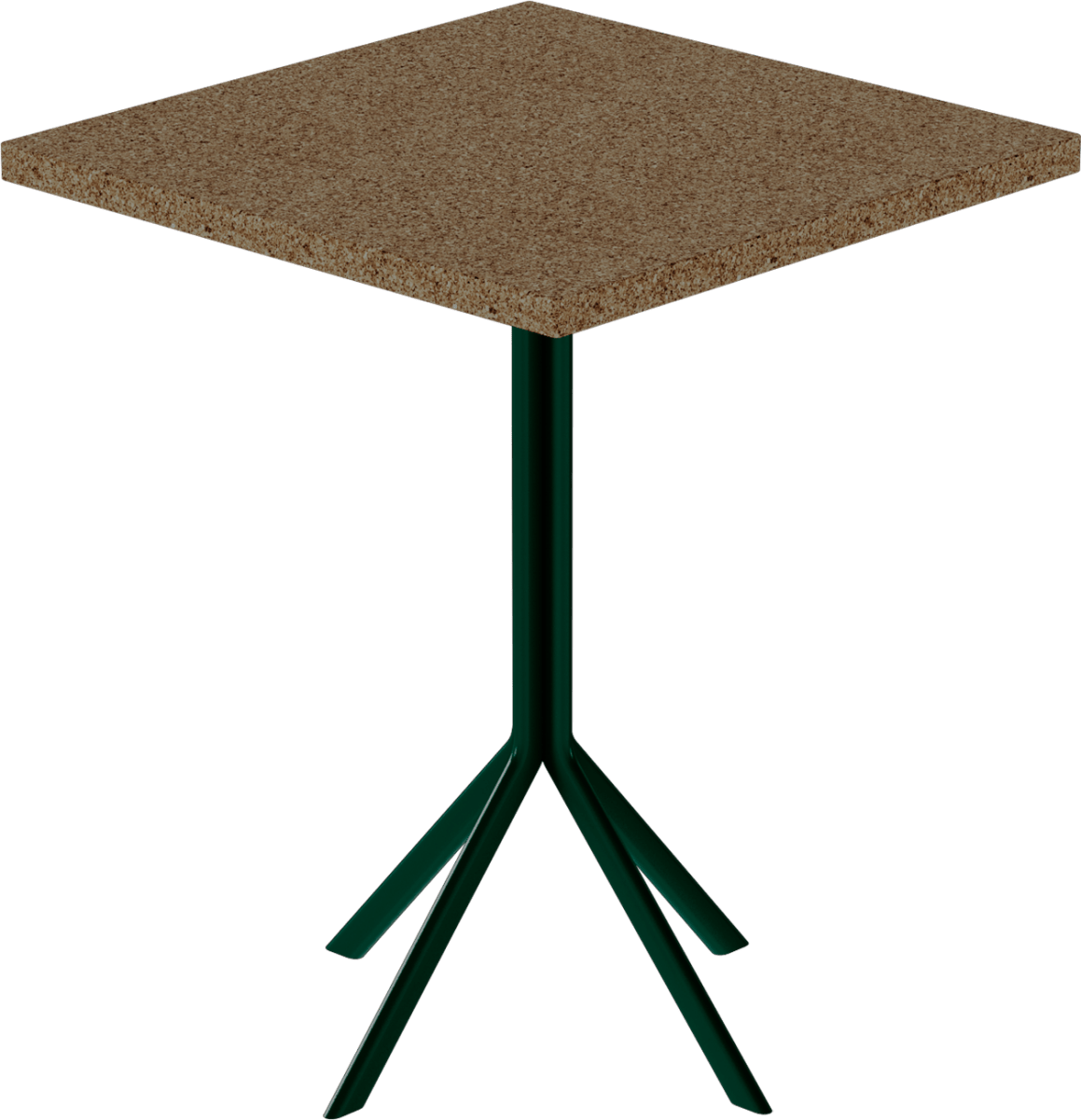 Quadro Cafe Table – 60cm Square - Green Loop Global