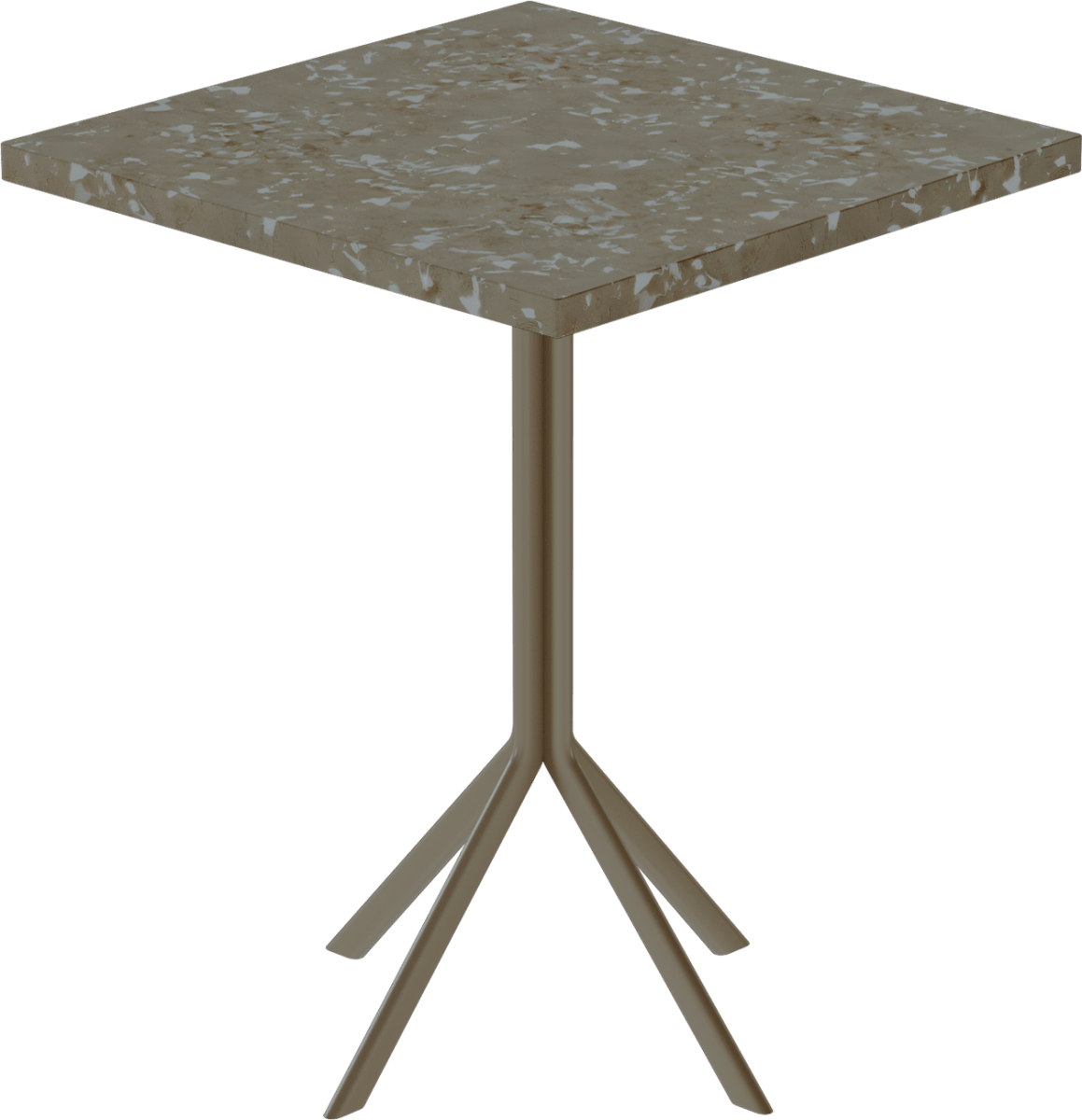 Quadro Cafe Table – 60cm Square - Green Loop Global