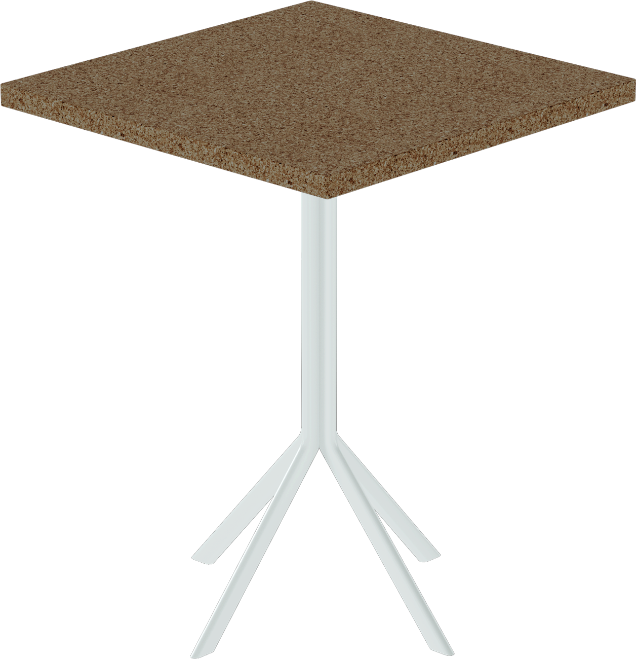 Quadro Cafe Table – 60cm Square - Green Loop Global furniture