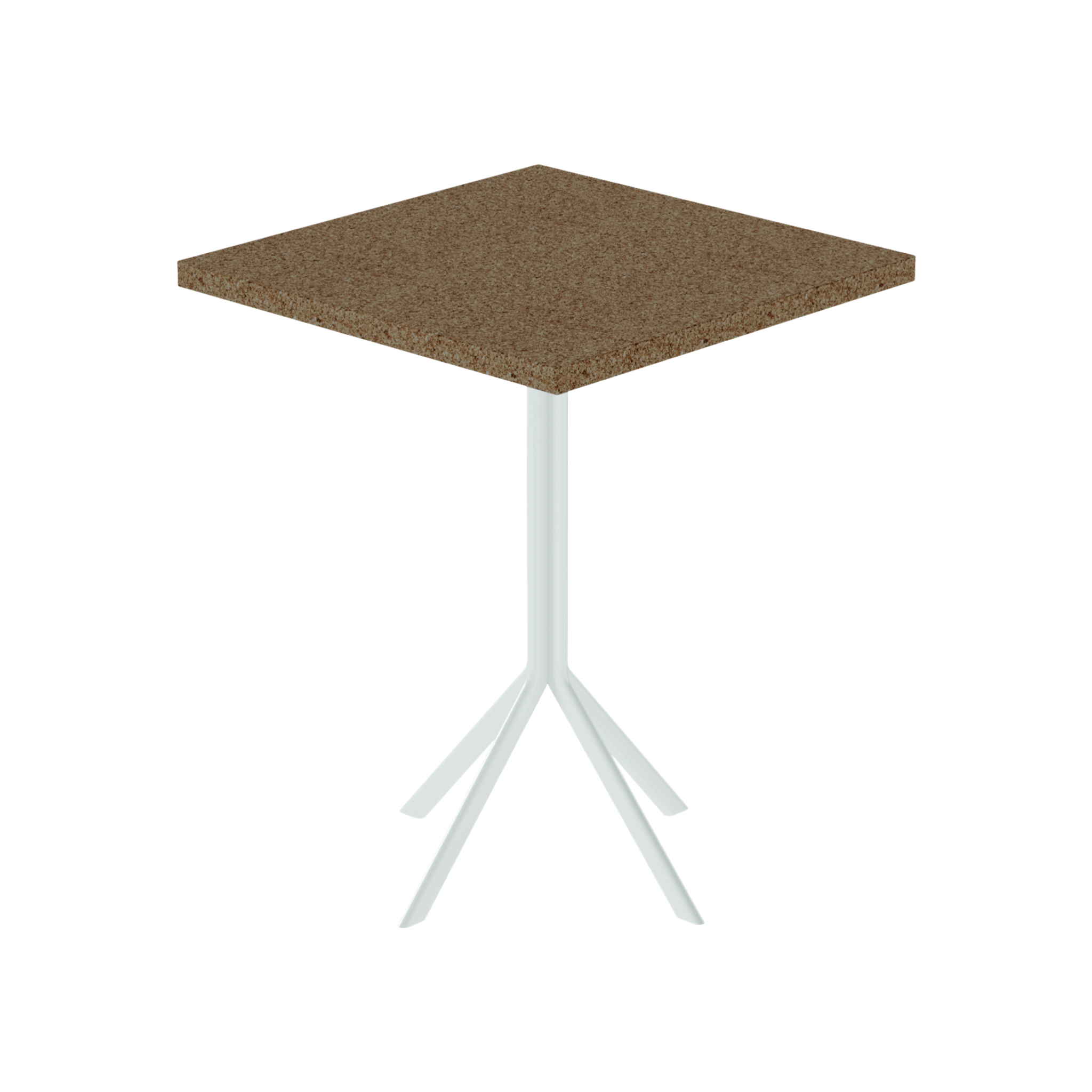 Quadro Cafe Table – 60cm Square - Green Loop Global furniture