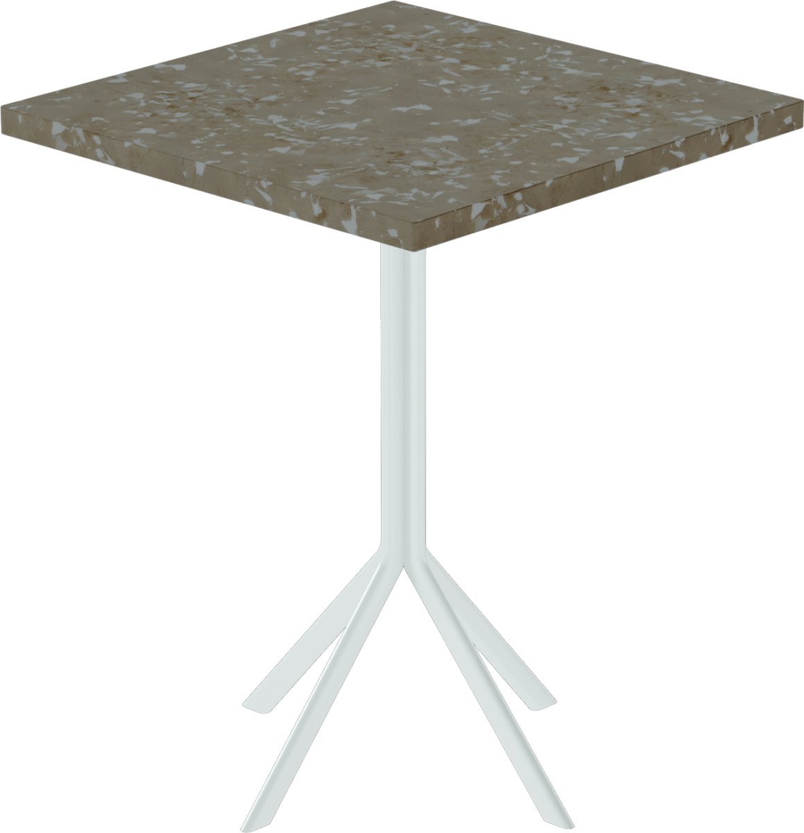 Quadro Cafe Table – 60cm Square - Green Loop Global