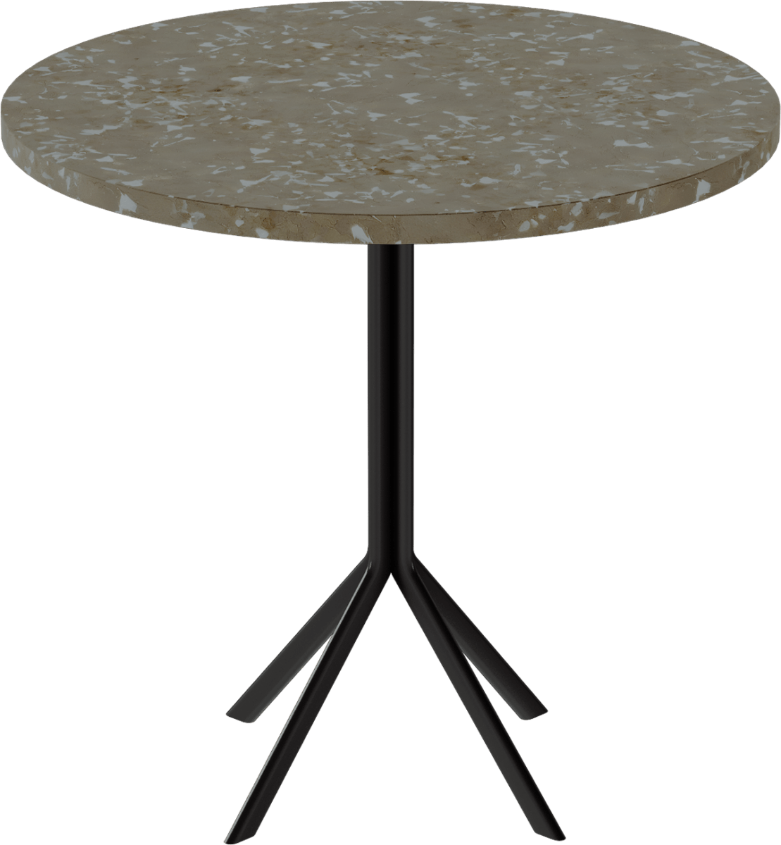 Quadro Cafe Table – 80cm Round - Green Loop Global