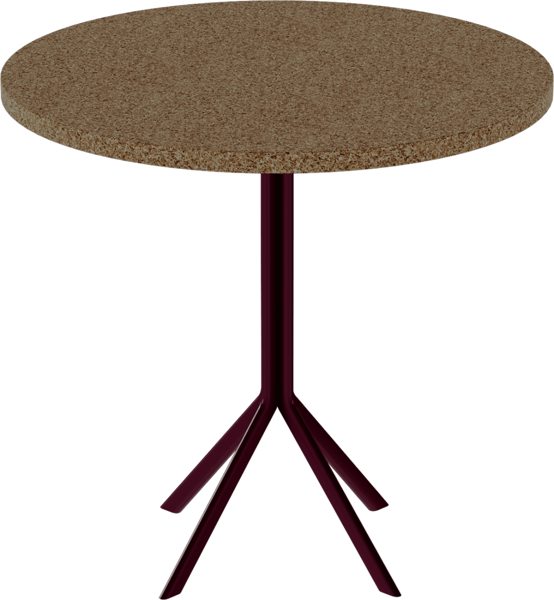 Quadro Cafe Table – 80cm Round - Green Loop Global
