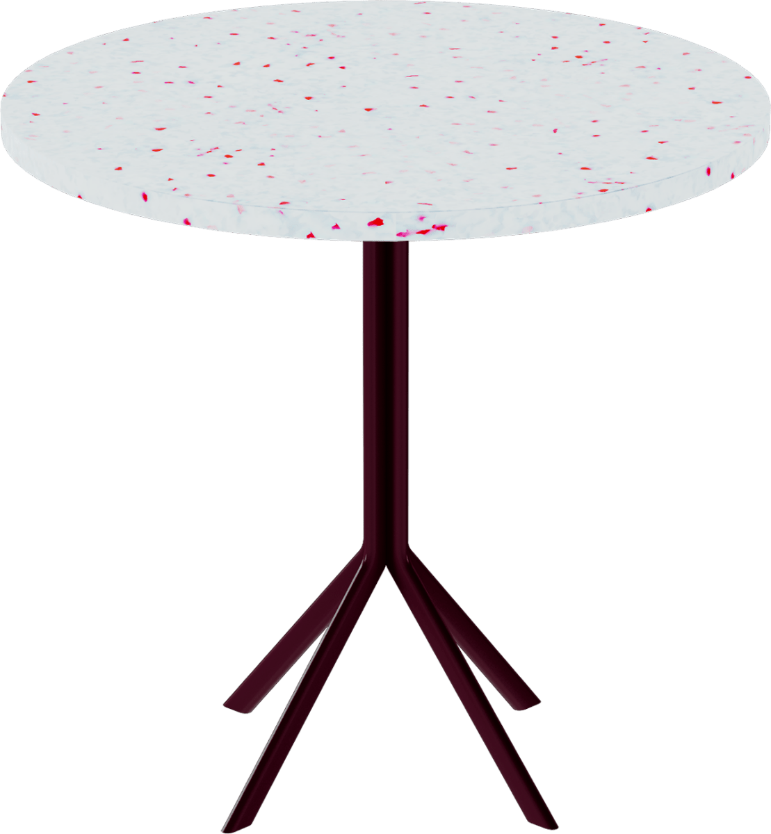 Quadro Cafe Table – 80cm Round - Green Loop Global