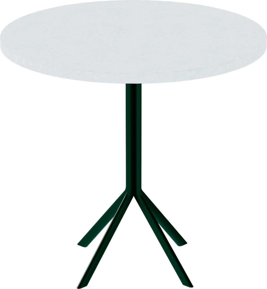 Quadro Cafe Table – 80cm Round - Green Loop Global
