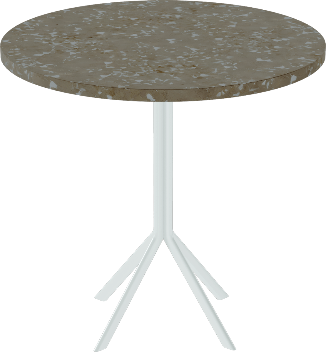 Quadro Cafe Table – 80cm Round - Green Loop Global