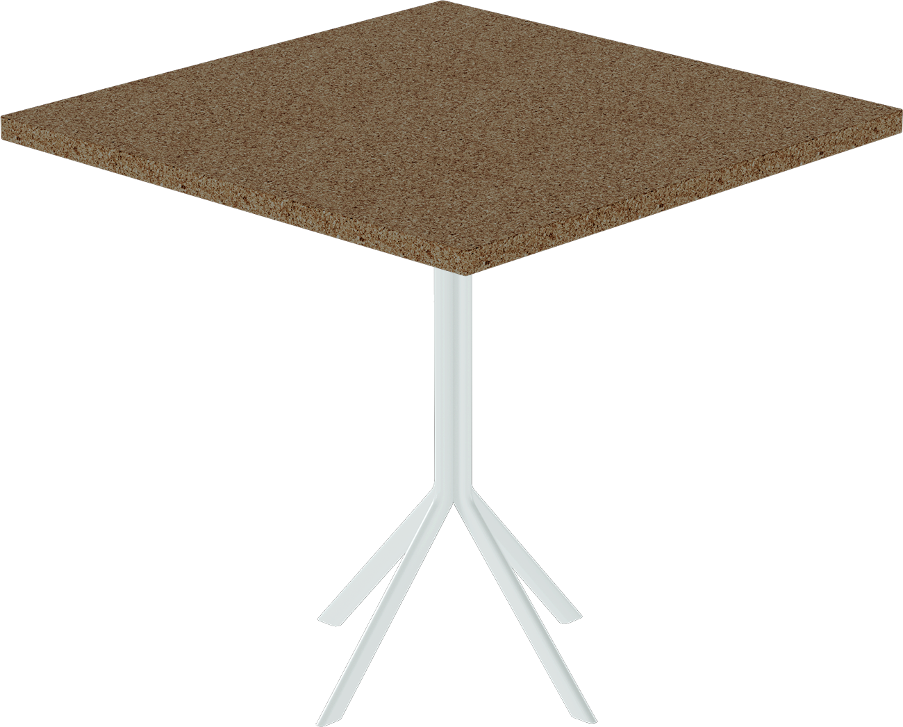 Quadro Cafe Table – 80cm Square - Green Loop Global furniture