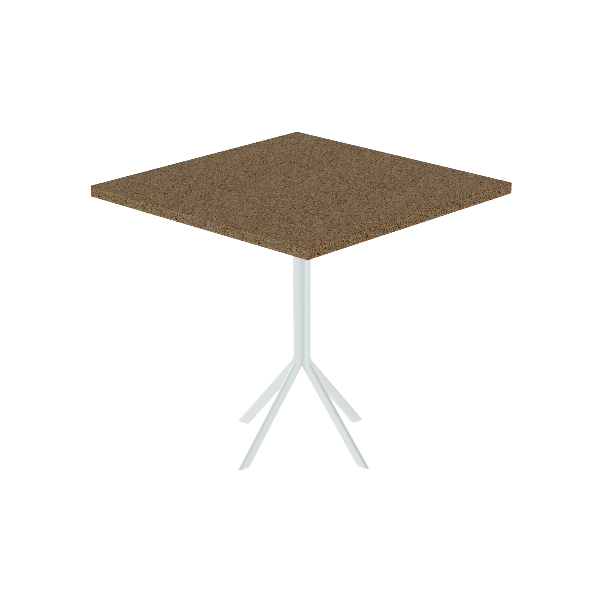 Quadro Cafe Table – 80cm Square - Green Loop Global furniture