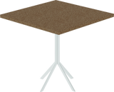 Quadro Cafe Table – 80cm Square - Green Loop Global furniture