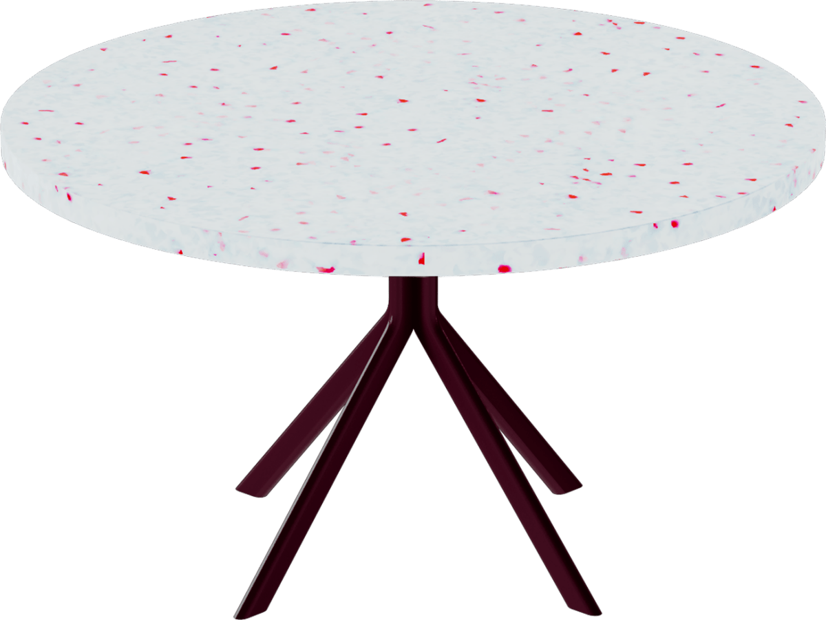 Quadro Coffee Table – 80cm Round - Green Loop Global