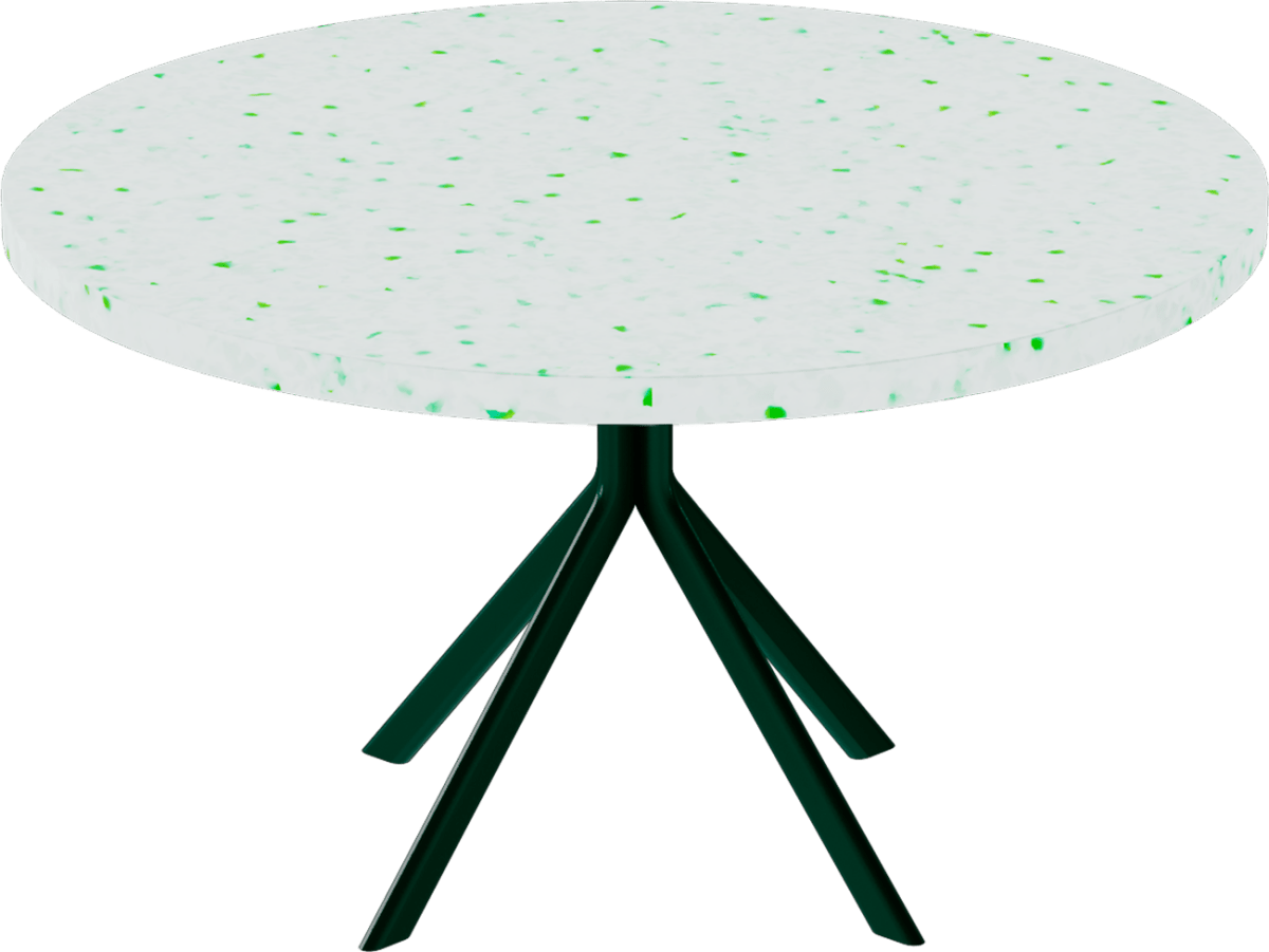 Quadro Coffee Table – 80cm Round - Green Loop Global