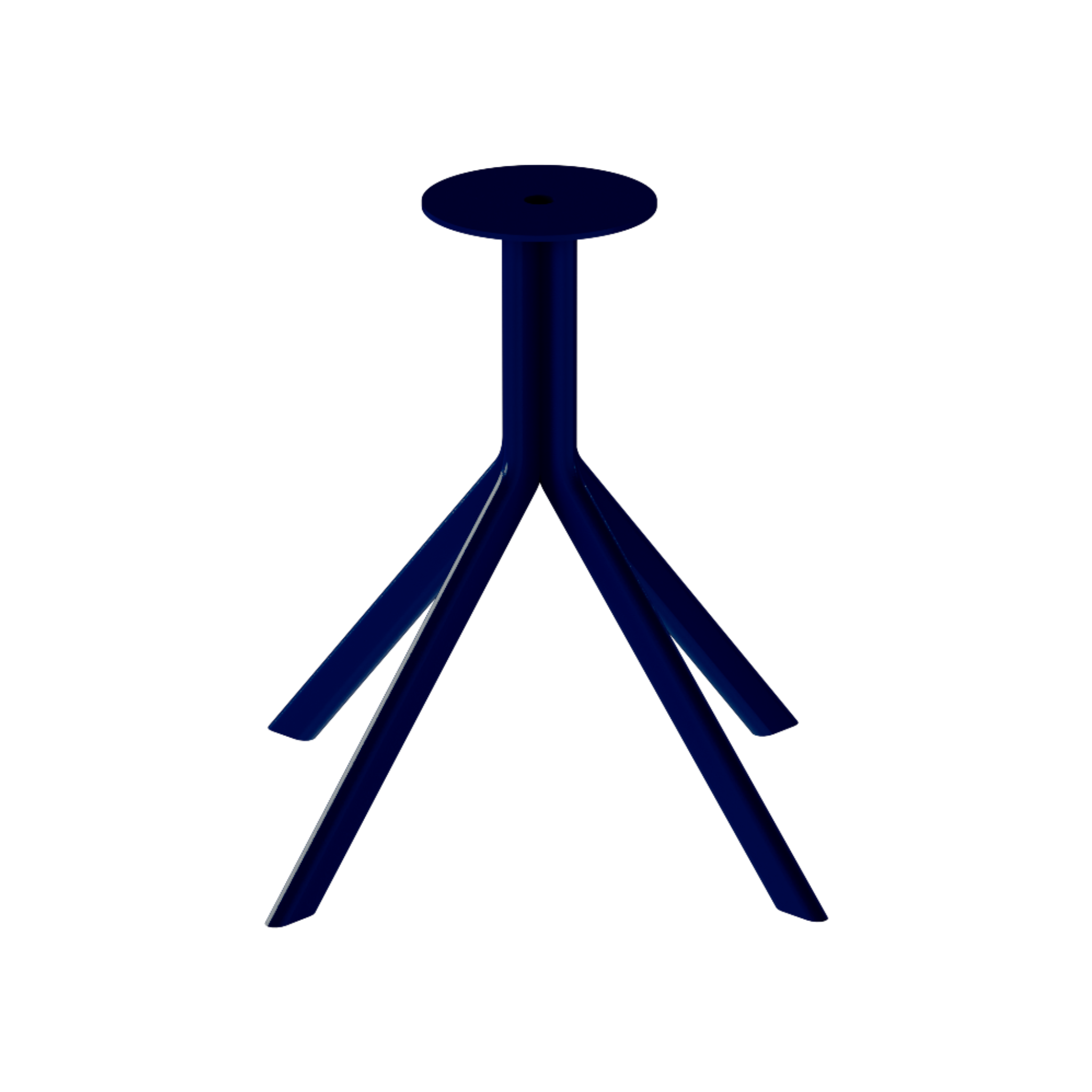 Quadro Coffee Table Base – Blue